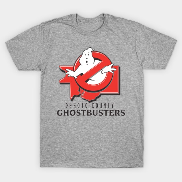 Desoto County Ghostbuters_Main Logo (Dark Lettering) T-Shirt by Cabin_13